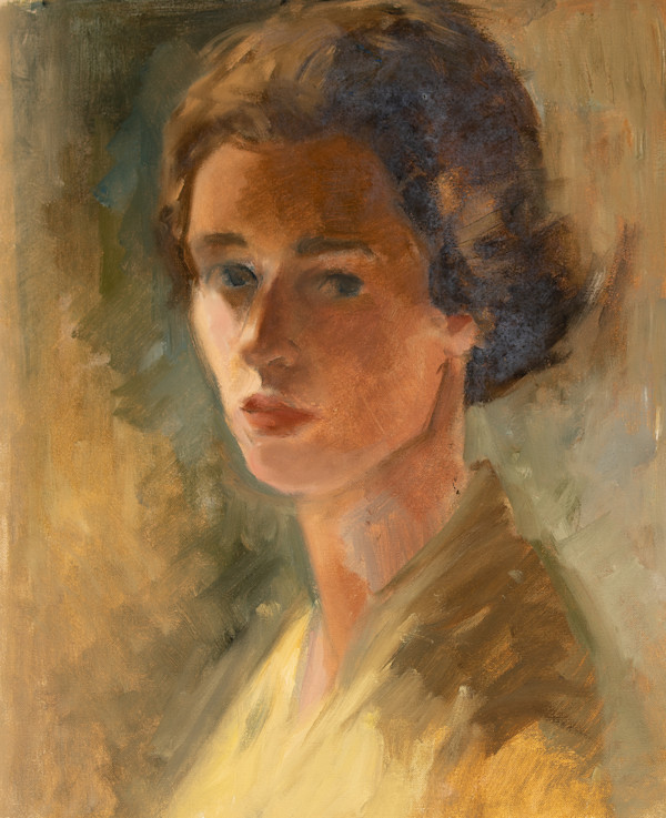 Self-portrait of the Artist by Miriam McClung