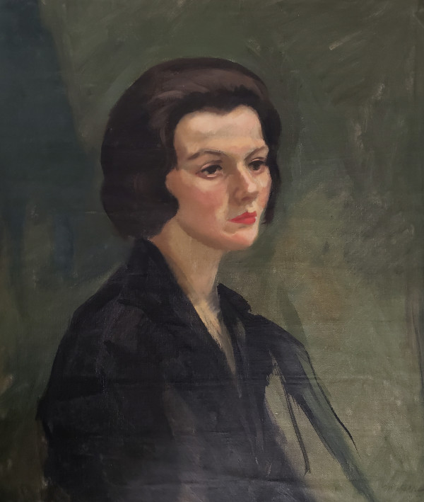 Woman in the Black Blouse by Miriam McClung