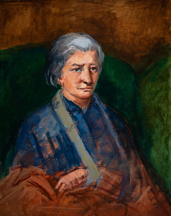 Woman with an Injured Arm by Miriam McClung