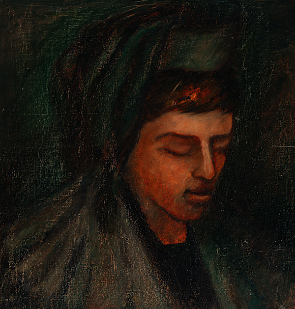 Person with a Hat by Miriam McClung