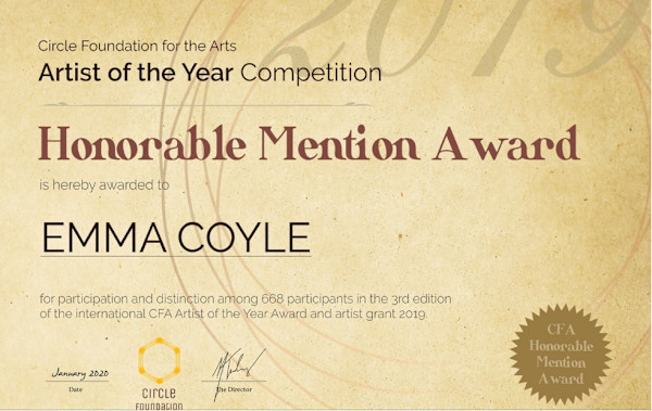 Award by Emma Coyle