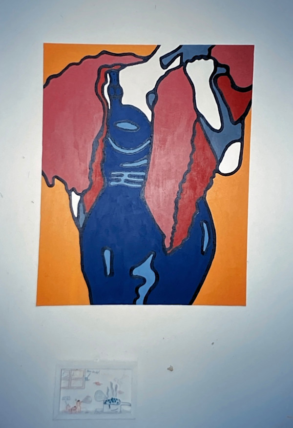 University paintings and studio (2001-2003) by Emma Coyle