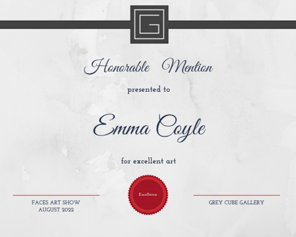 Award by Emma Coyle
