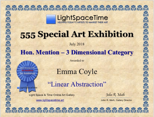 Award by Emma Coyle