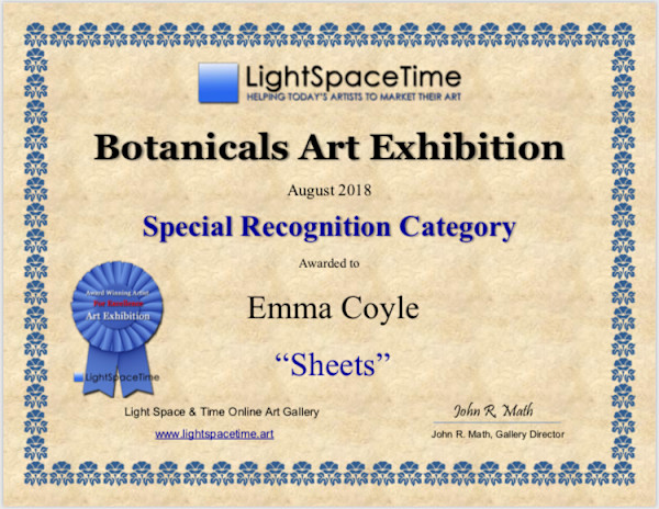 Award by Emma Coyle