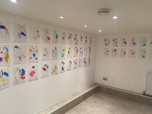 Preliminary drawings by Emma Coyle