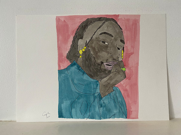 Gouache series .06 by Emma Coyle