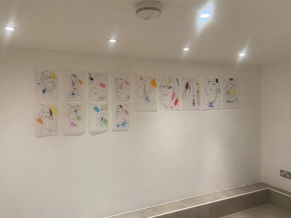 Studio Images- Preliminary Work by Emma Coyle, Image 1.