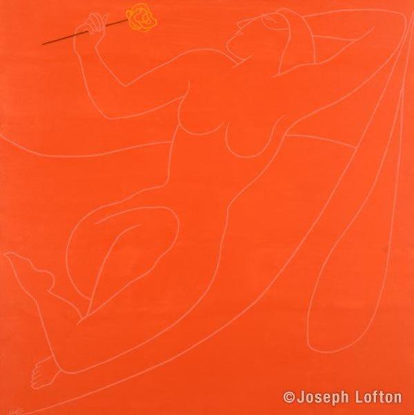 Yellow Rose by Joseph Lofton