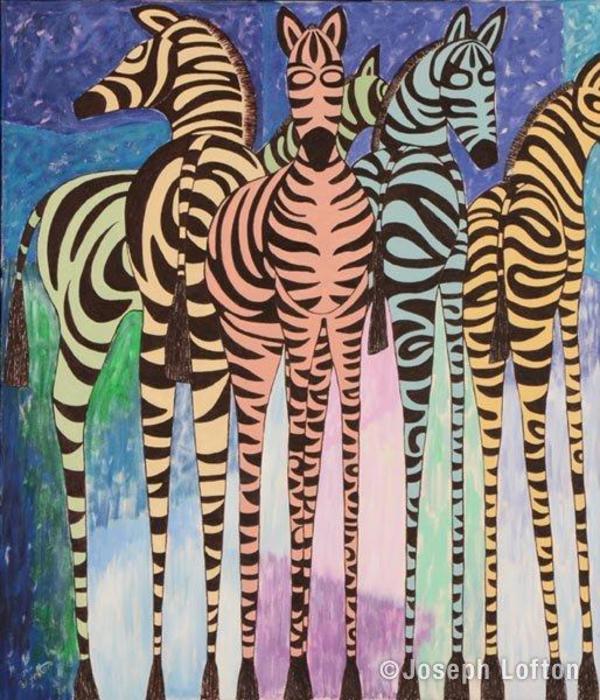 Zebras by Joseph Lofton