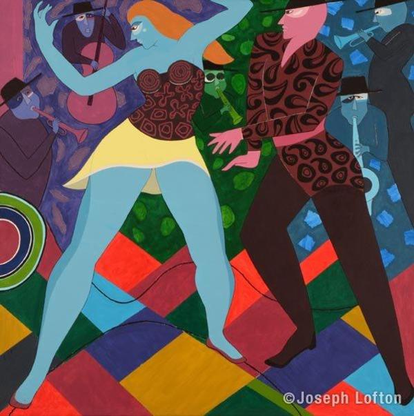 Jazz Dancers by Joseph Lofton