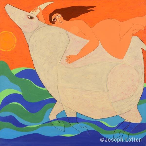 Europa and the Bull by Joseph Lofton