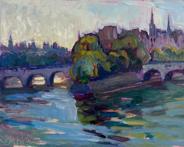 Bonjour Paris- SOLD by Bridgette Martin Fine Art, Image 4.