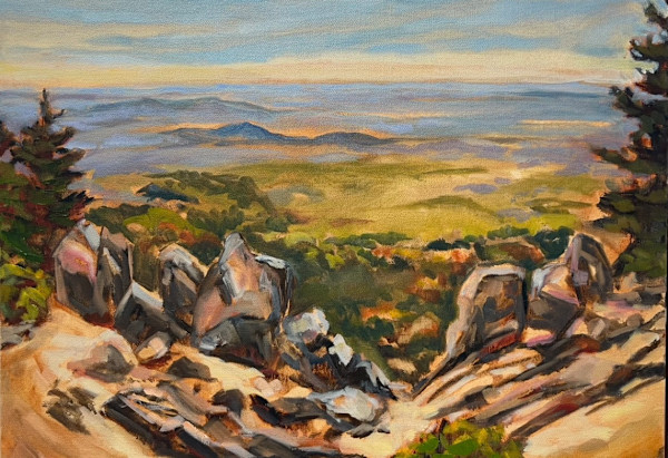 Crowder's Mountain by Bridgette Martin Fine Art