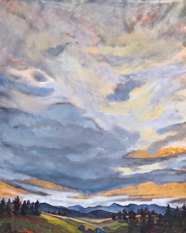 Seven Sisters Mountain Range by Bridgette Martin Fine Art