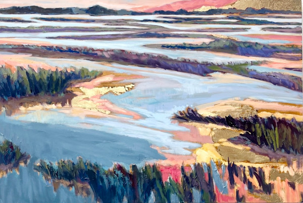 Marsh Glow by Bridgette Martin Fine Art