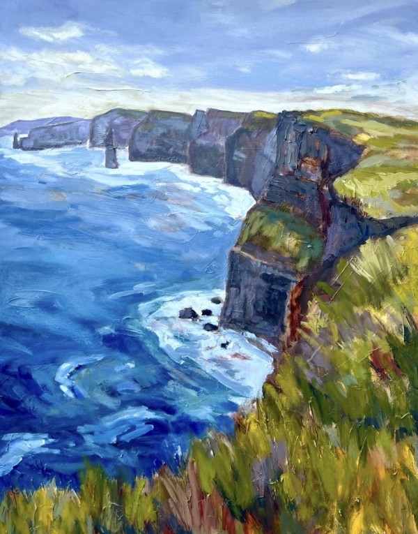 In Awe- Cliffs of Moher by Bridgette Martin Fine Art
