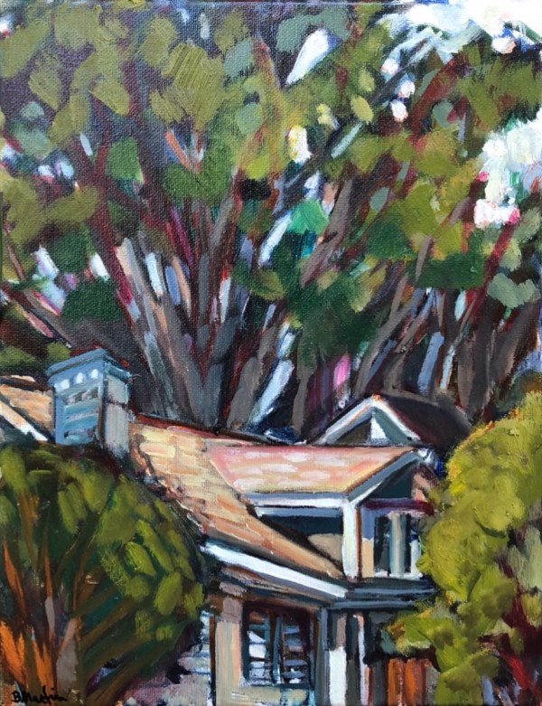 Rooftops by Bridgette Martin Fine Art