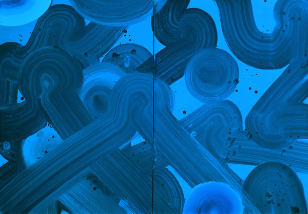 Space Shuttle (Diptych) by Yeachin Tsai