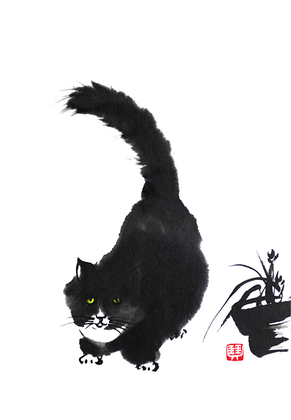 Fluffy Cat by Yeachin Tsai, Image 1.