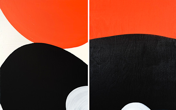 Equinox  (Diptych) by Yeachin Tsai