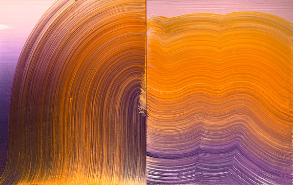Sunset Boulevard (Diptych) by Yeachin Tsai, Image 1.