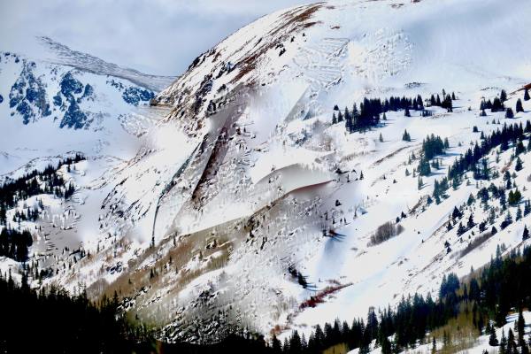 Mountain Near Breck by Alan Michel