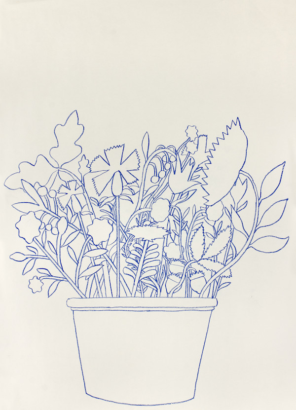 Blue Flowers by Matt LaFleur, Image 1.