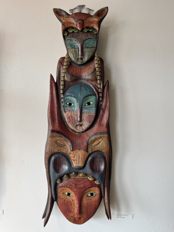 Family Totem Mask by John & Robin Gumaelius