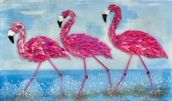 Out for a Stroll by Janet Sams