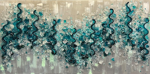 Astratta Verde by Janet Sams