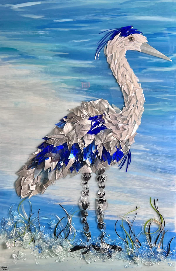 Majesty in Blue by Janet Sams