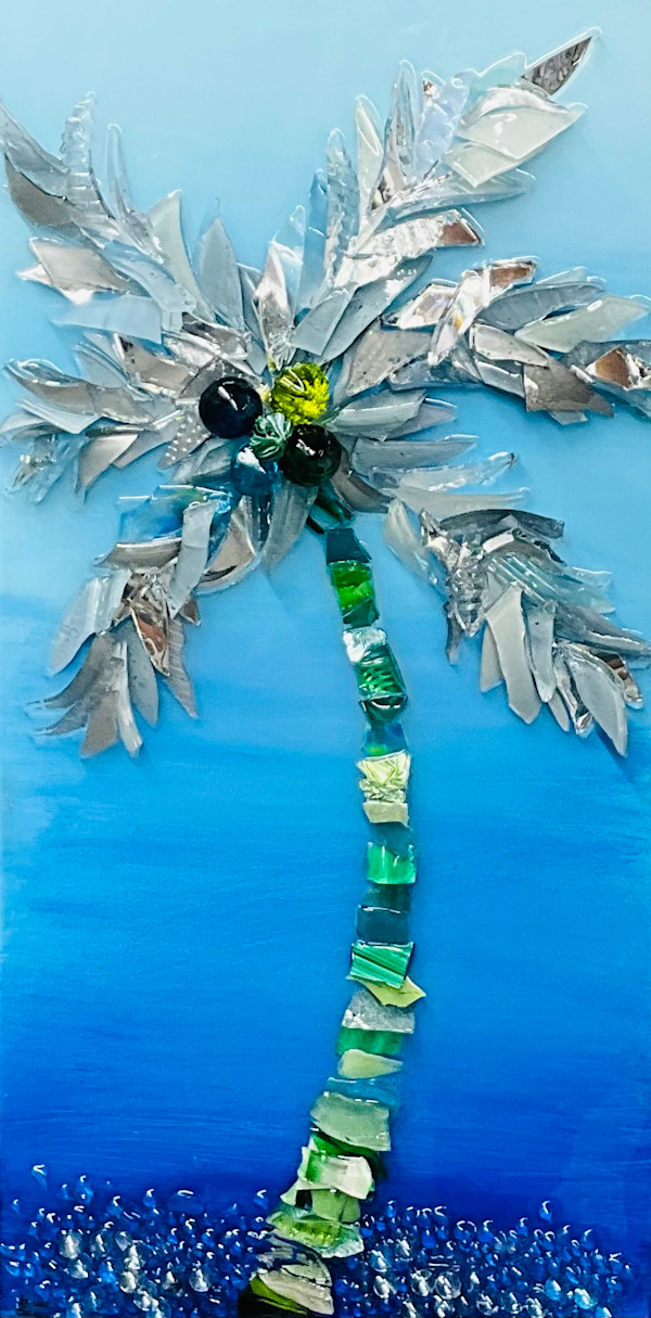 Gilded Palm by Janet Sams