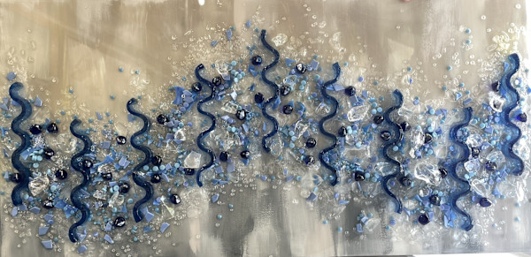 Ocean In Motion by Janet Sams