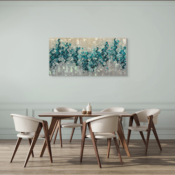 Astratta Verde by Janet Sams, Image 2.