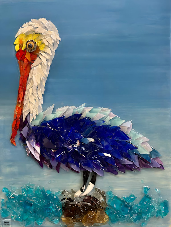 Piume Blu by Janet Sams