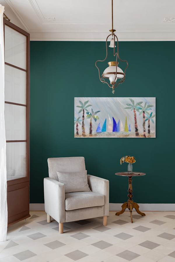 Paradise Palms 2 by Janet Sams, Image 2.