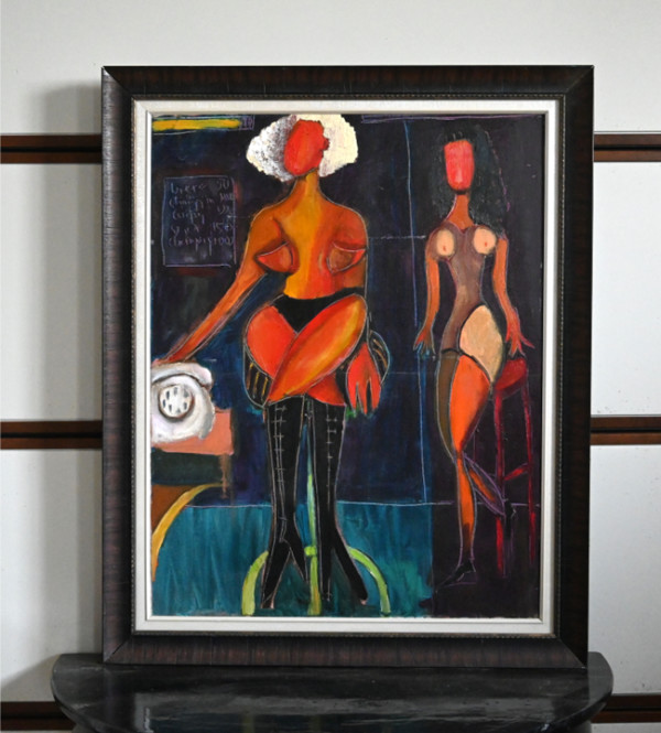 Model and Artist № 9:  Window Ladies by Karl Lund