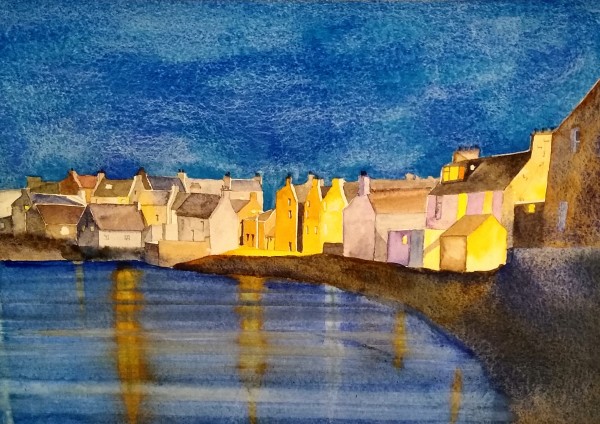 Fishing Village by Judith Beeby