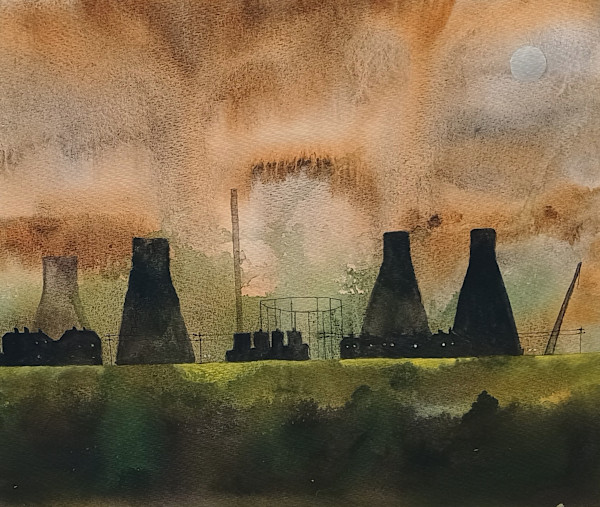 Industrial Landscape by Judith Beeby