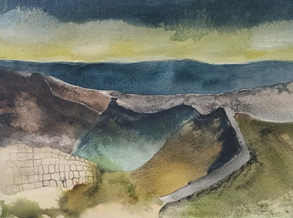 Hadrians Wall by Judith Beeby