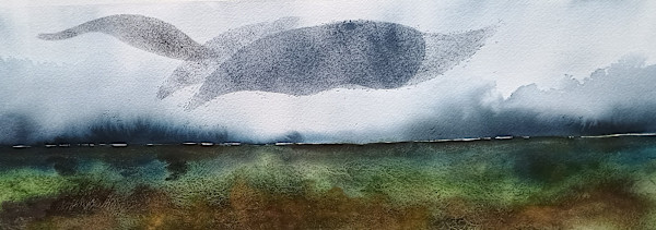 Murmuration of Starlings by Judith Beeby, Image 1.