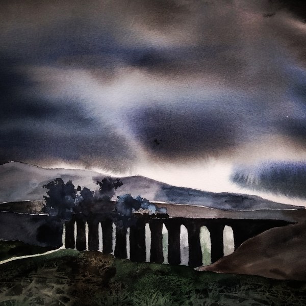 Ribblehead Viaduct by Judith Beeby