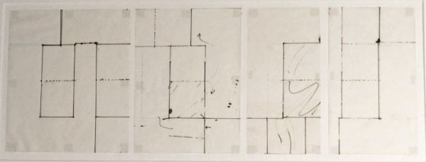 Study for Stereotomia: VII-XI.99 by Vincent Castagnacci