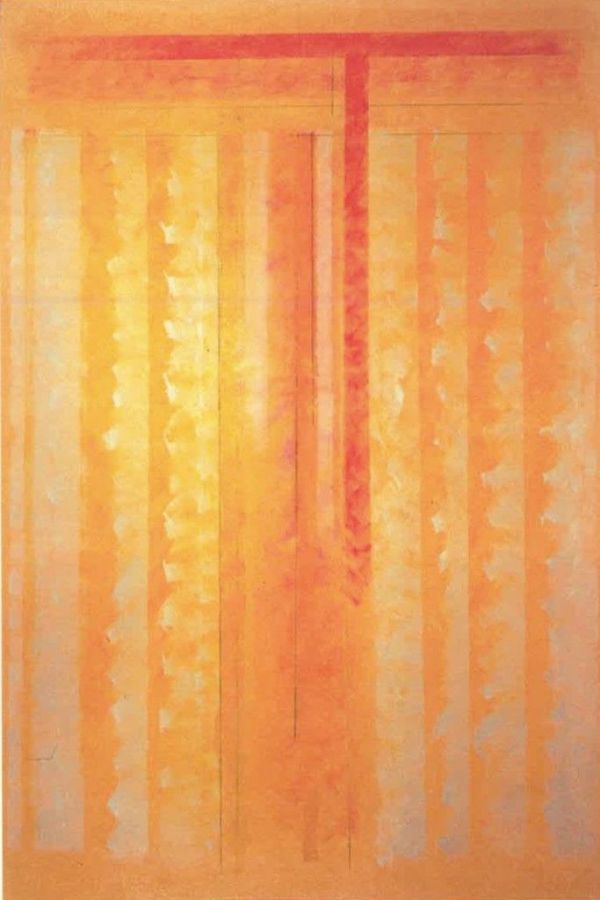Orange Sun by Vincent Castagnacci