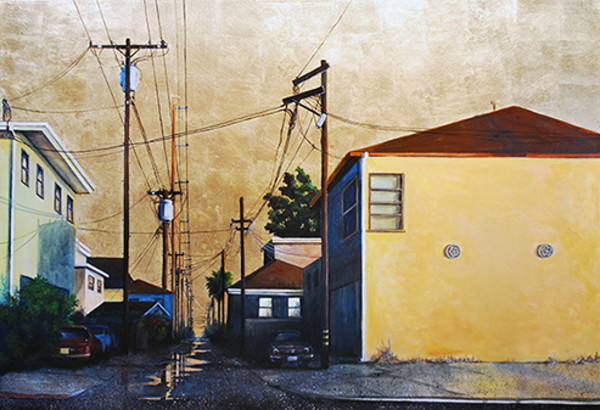 Golden Sunrise Alley by Duke Windsor