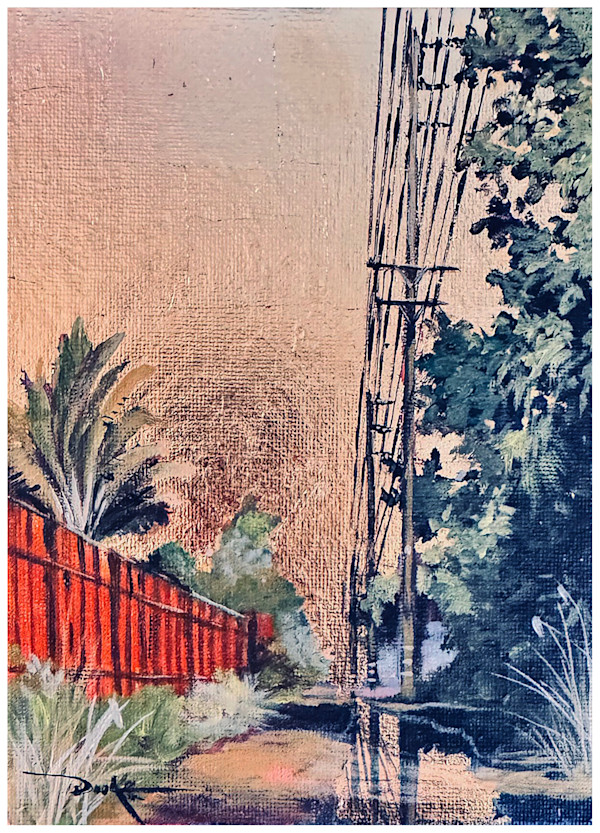 Brown Fence by Duke Windsor, Image 1.