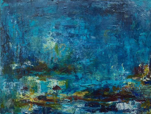 Battered Blue by Sandra Wolf