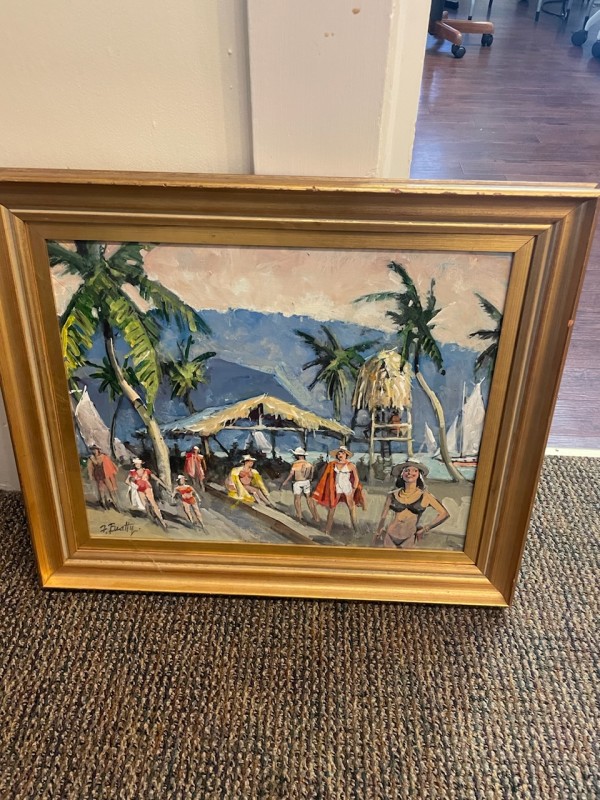 The Beach- Acapulco by Frank Beatty