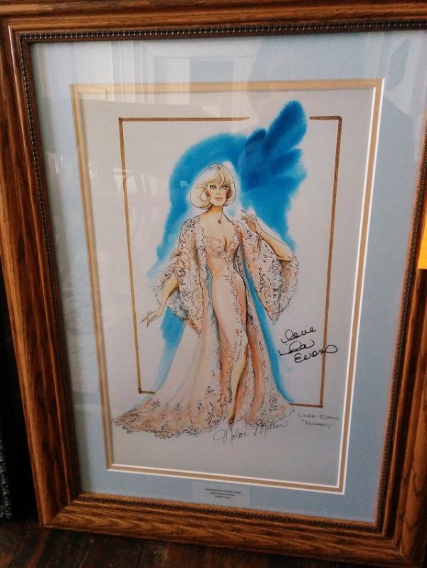 Costume Design for Linda Evans as 'Krystle', Dynasty